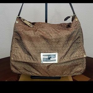 FENDI mama baguette nylon